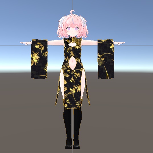 アメリー対応 偽りのチャイナドレス