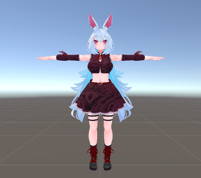 【無料】ティコ・ポプリ用 レースアップ衣装