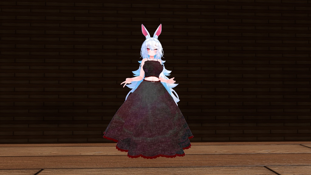 【無料】ティコ・ポプリ用 ロングスカート衣装