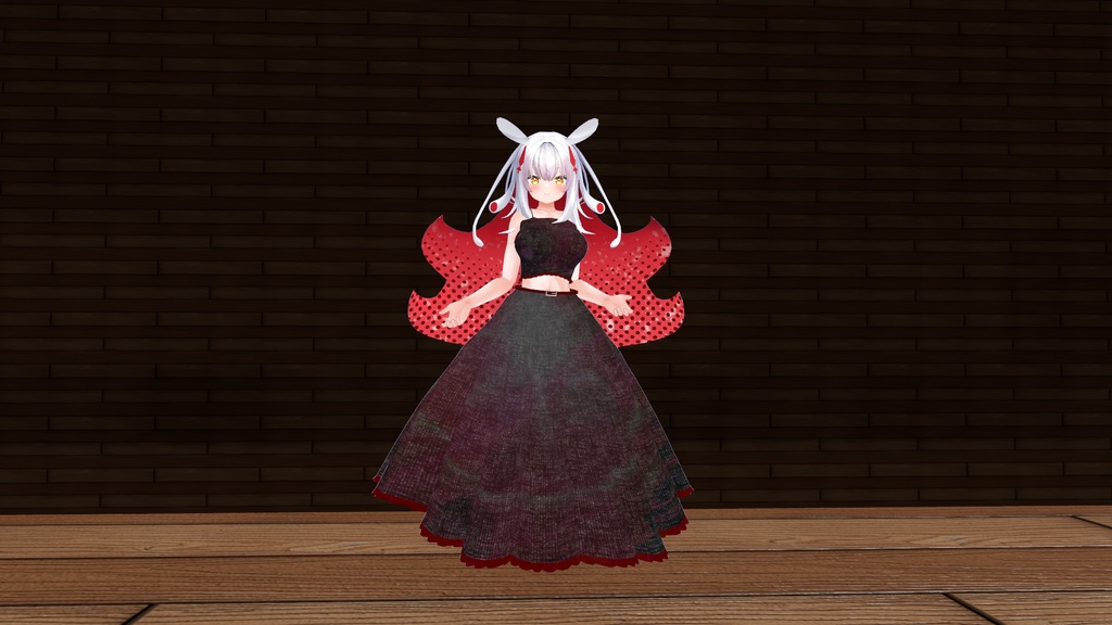 【無料】ティコ・ポプリ用 ロングスカート衣装