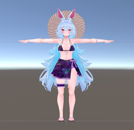 【無料】ティコ・ポプリ用 ミニパレオ付水着