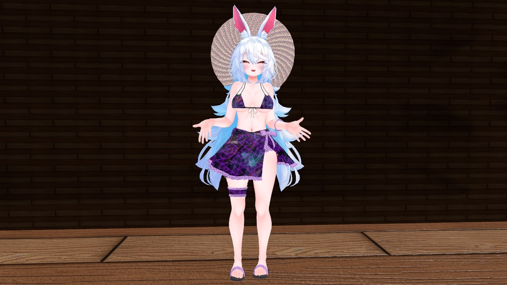 【無料】ティコ・ポプリ用 ミニパレオ付水着