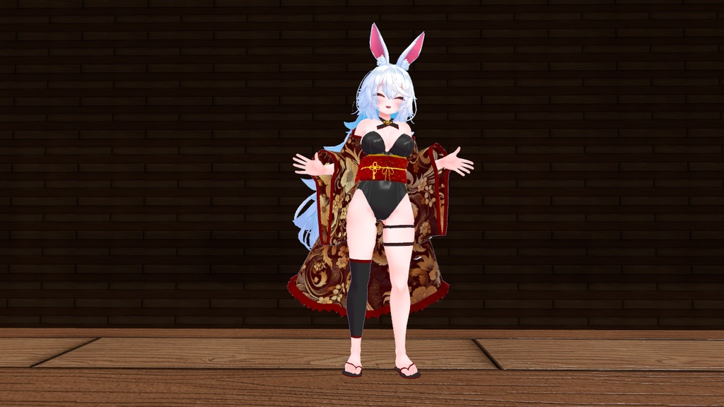 【無料】ティコ・ポプリ用 和装バニー