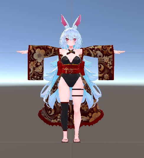 【無料】ティコ・ポプリ用 和装バニー