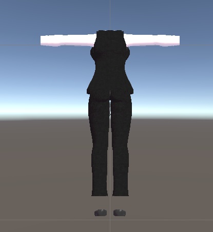 御咲ライネ対応 バーテンダー風衣装