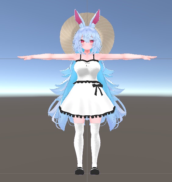 【無料】ティコ・ポプリ用 夏のシンプルワンピース