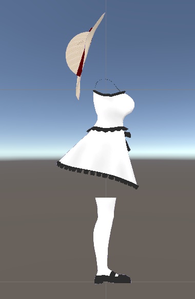 【無料】ティコ・ポプリ用 夏のシンプルワンピース