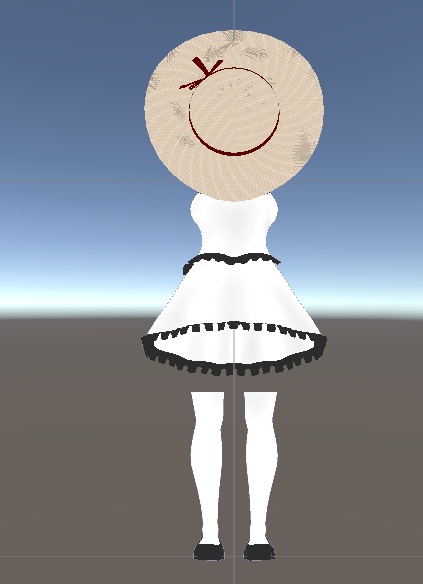 【無料】ティコ・ポプリ用 夏のシンプルワンピース