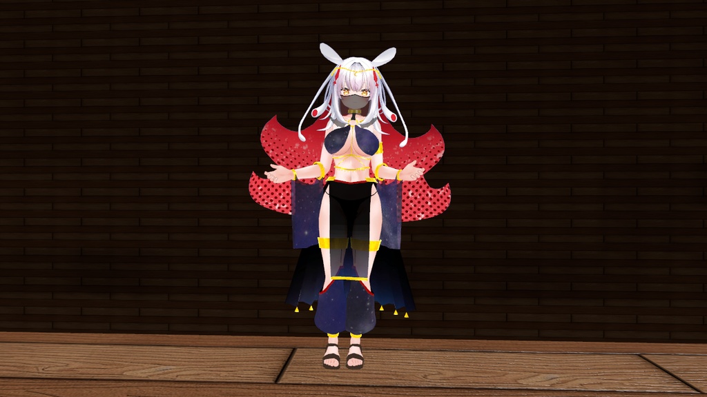 【無料】ティコ・ポプリ用 踊り子衣装リメイク