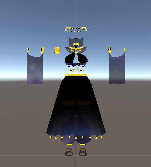 【無料】ティコ・ポプリ用 踊り子衣装リメイク