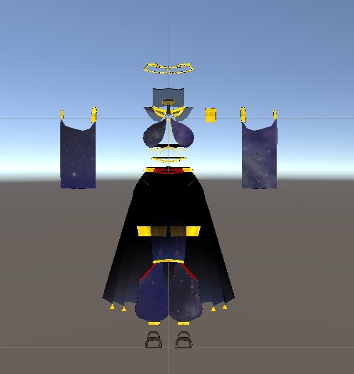 【無料】ティコ・ポプリ用 踊り子衣装リメイク