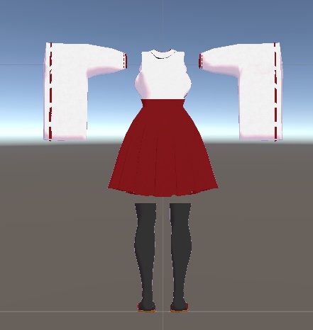 【無料】ティコ・ポプリ用 巫女衣装