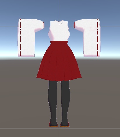 伊奈波かや・御咲ライネ対応 巫女衣装