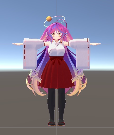 伊奈波かや・御咲ライネ対応 巫女衣装