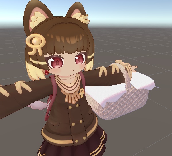 【VRChat用】バスケットからいろいろ取り出せるギミック【Moduler Avatar対応】