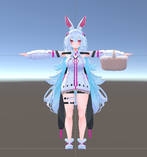【VRChat用】バスケットからいろいろ取り出せるギミック【Moduler Avatar対応】