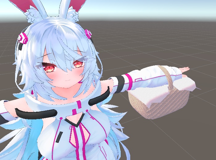【VRChat用】バスケットからいろいろ取り出せるギミック【Moduler Avatar対応】