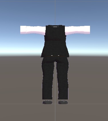 まりも対応 バーテンダー風衣装