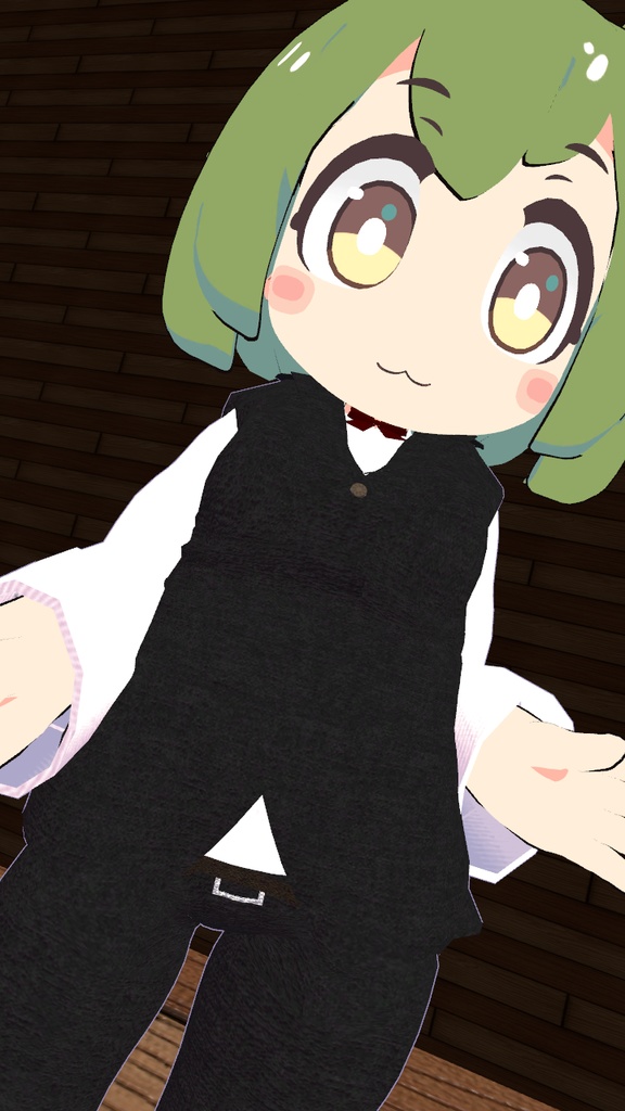 まりも対応　バーテンダー風衣装