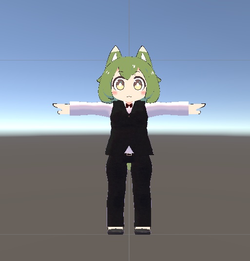 まりも対応 バーテンダー風衣装