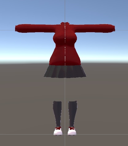 【無料】ティコ・ポプリ用 ジャージスカート