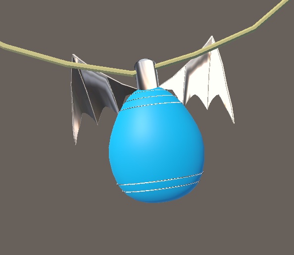 【VRChat用】指し示す光を放つネックレス【Moduler Avatar対応】