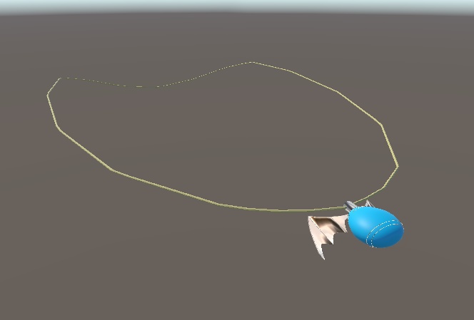 【VRChat用】指し示す光を放つネックレス【Moduler Avatar対応】