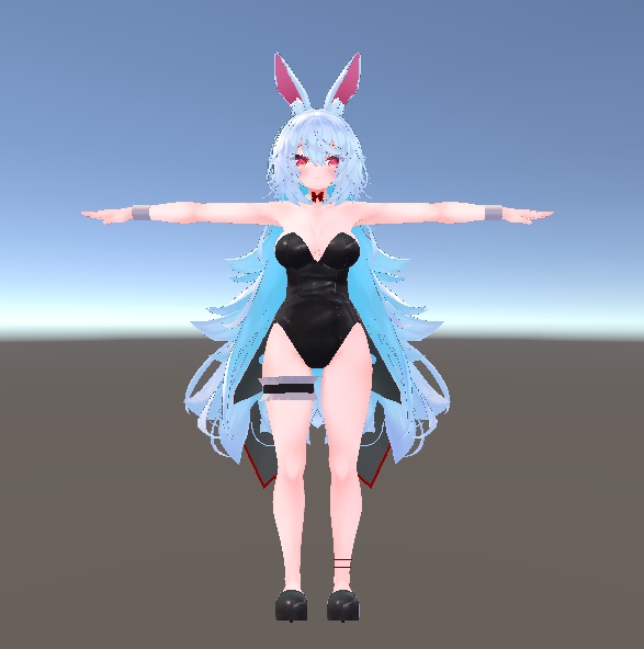 【無料】ティコ・ポプリ用 シンプルなバニーガール衣装