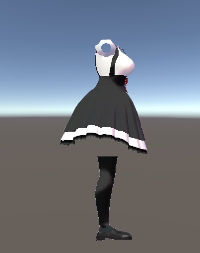 【無料】ティコ・ポプリ用 コルセットレースアップ衣装