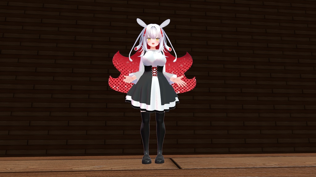 【無料】ティコ・ポプリ用 コルセットレースアップ衣装