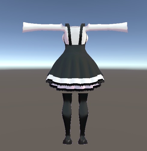 【無料】ティコ・ポプリ用 コルセットレースアップ衣装