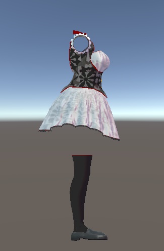 【無料】ティコ・ポプリ用 ツーピース衣装