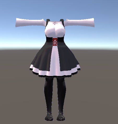 【無料】伊奈波かや対応 コルセットレースアップ衣装