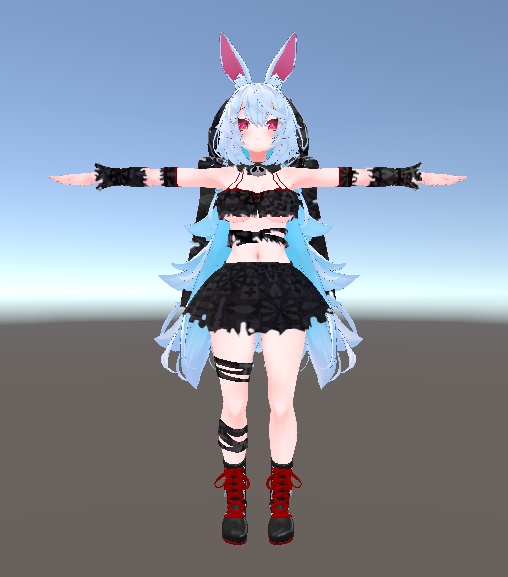 【無料】ティコ・ポプリ用 死神風衣装