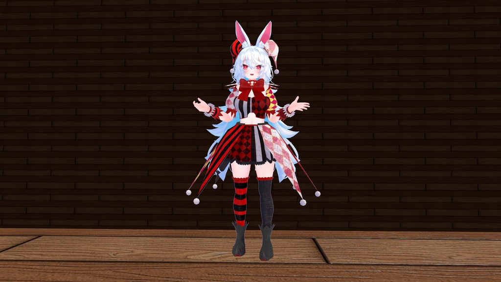 【無料】ティコ・ポプリ用 道化師風衣装