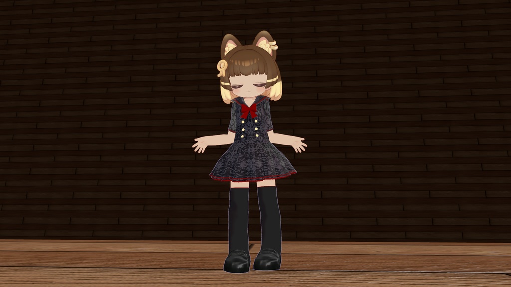 まめふれんず・ウルタラ対応 セーラーワンピース衣装