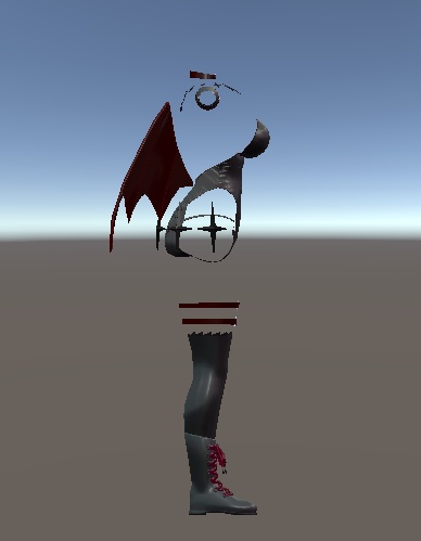 【無料】ティコ・ポプリ用 サキュバス風衣装