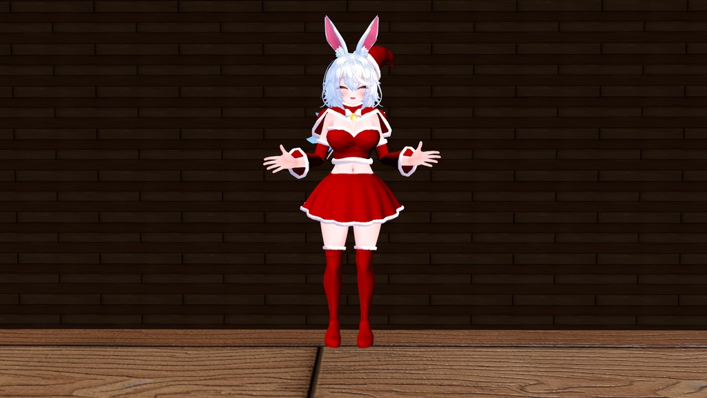 【無料】ティコ・ポプリ用 サンタ風衣装2024