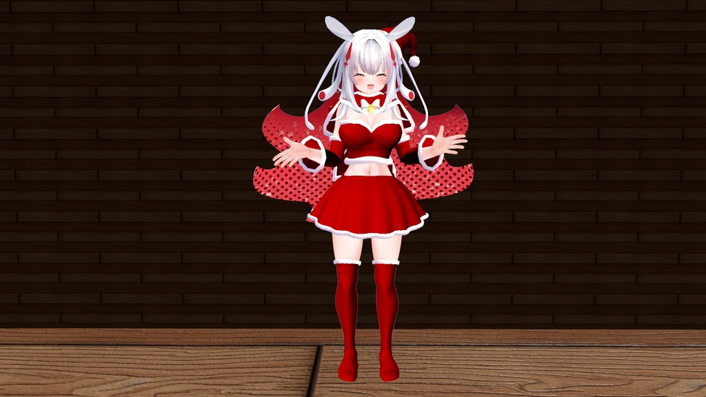 【無料】ティコ・ポプリ用 サンタ風衣装2024