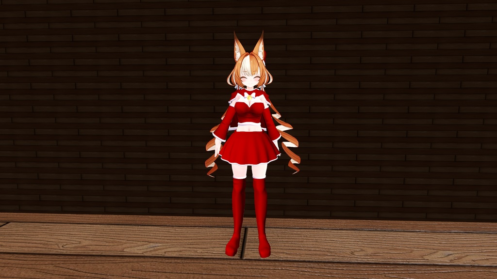 まりも・伊奈波かや・御咲ライネ対応 サンタ風衣装2024