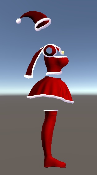 まりも・伊奈波かや・御咲ライネ対応 サンタ風衣装2024