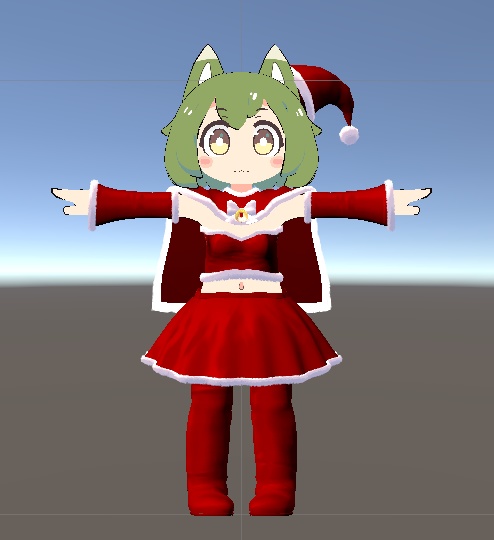 まりも・伊奈波かや・御咲ライネ対応 サンタ風衣装2024