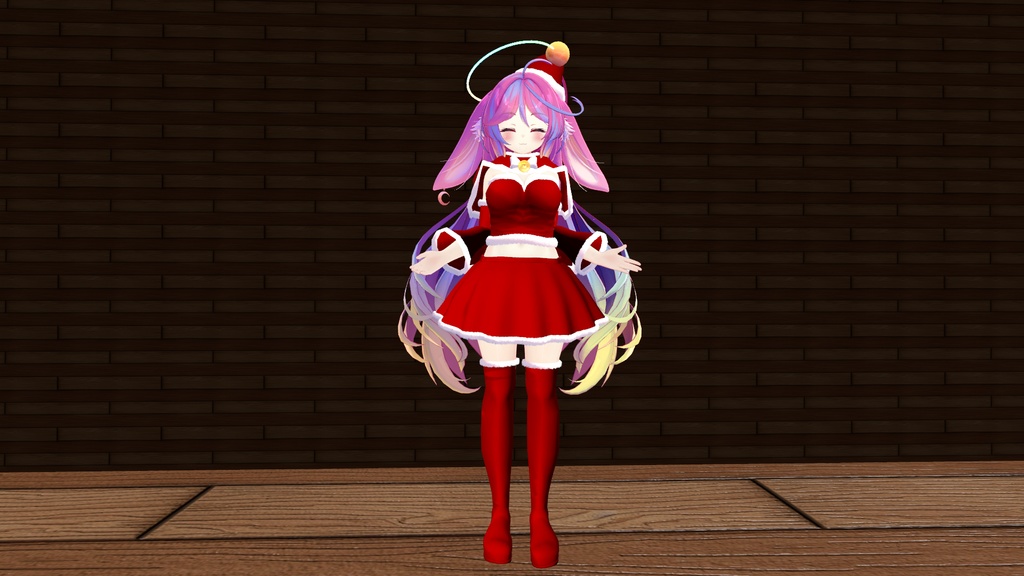 まりも・伊奈波かや・御咲ライネ対応 サンタ風衣装2024