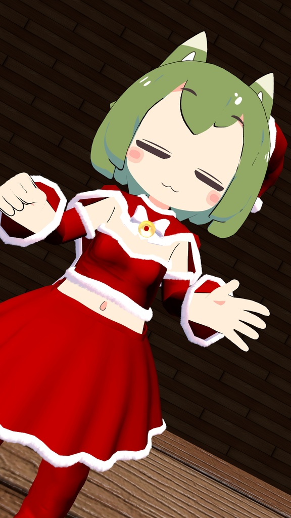 まりも・伊奈波かや・御咲ライネ対応 サンタ風衣装2024