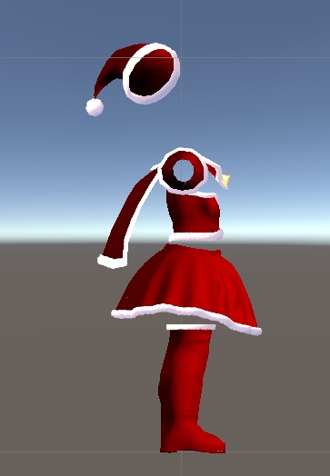 まりも・伊奈波かや・御咲ライネ対応 サンタ風衣装2024