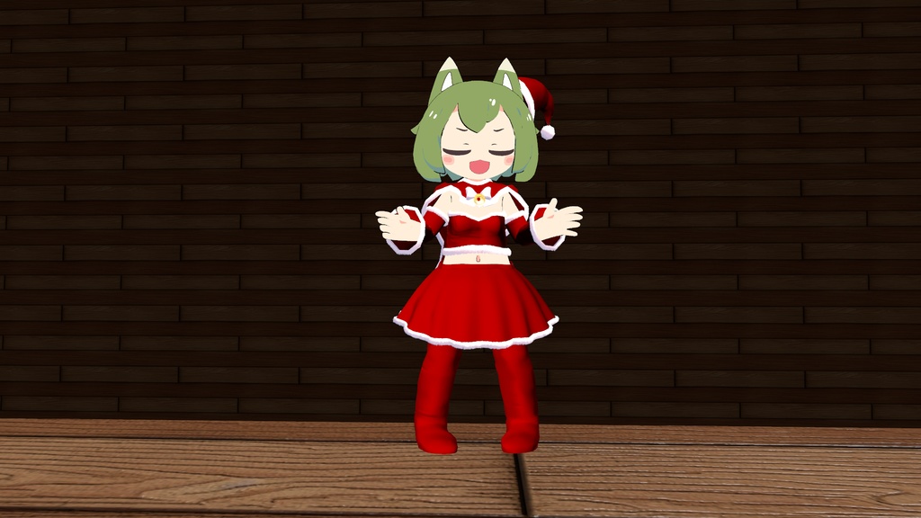 まりも・伊奈波かや・御咲ライネ対応 サンタ風衣装2024