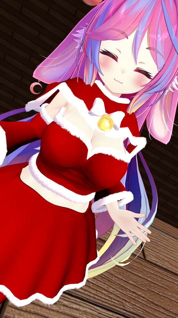 まりも・伊奈波かや・御咲ライネ対応 サンタ風衣装2024