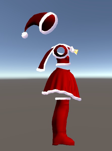 まめふれんず・ウルタラ対応 サンタ風衣装2024