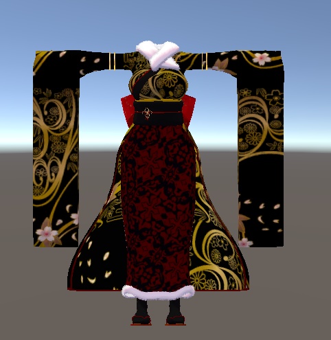 【無料】ティコ・ポプリ用 晴着風衣装2024