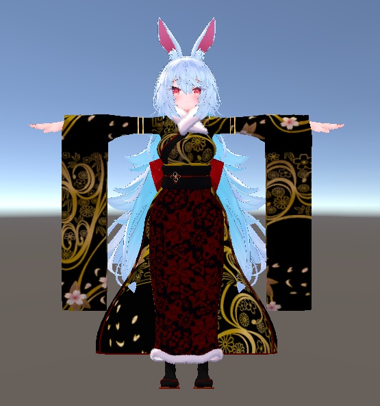 【無料】ティコ・ポプリ用 晴着風衣装2024